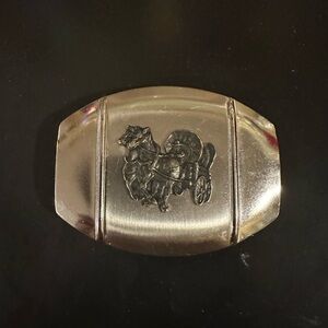 Vintage Horse and Buggy Belt Buckle